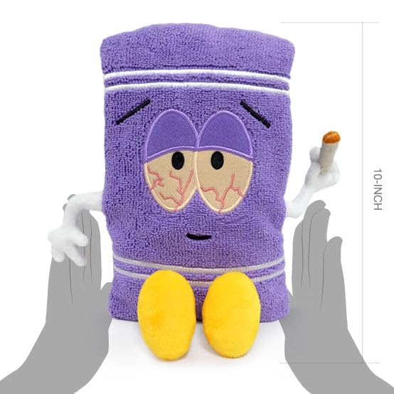 Kidrobot South Park Stoned Towelie plush gift-ready packaging