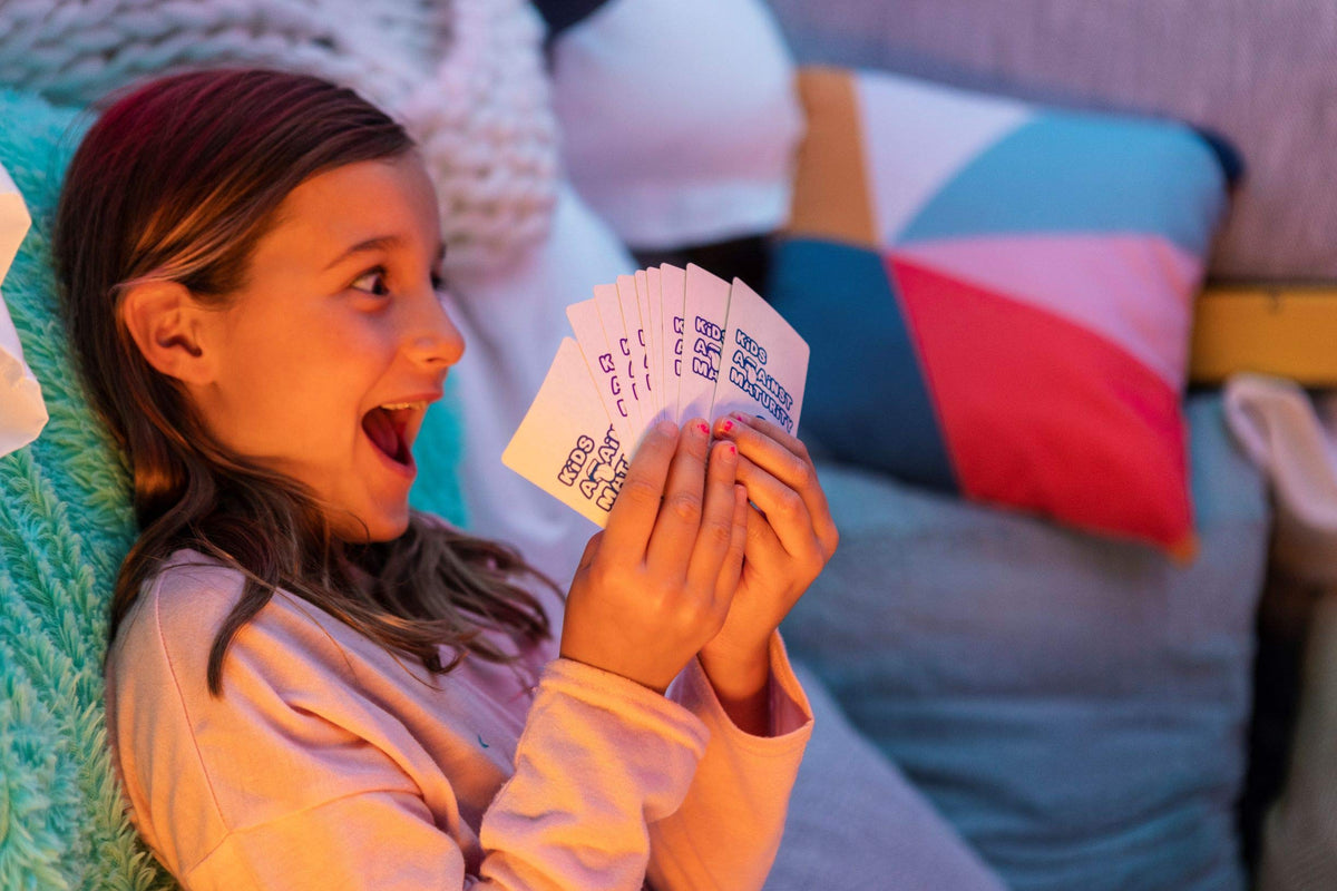Kids Against Maturity white answer cards ready for creative, shareable responses