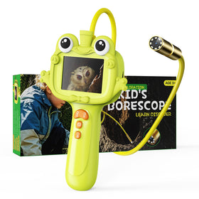 Kids Borescope shows tiny wonders with a clear 2.4-inch display for outdoor exploration.