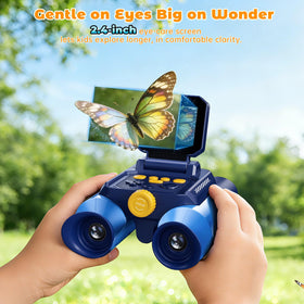 Kids Borescope binoculars 10X optical zoom captures distant details