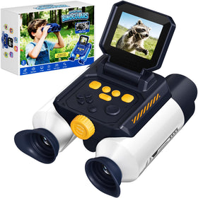 Kids Borescope binoculars night vision mode for nocturnal exploration.