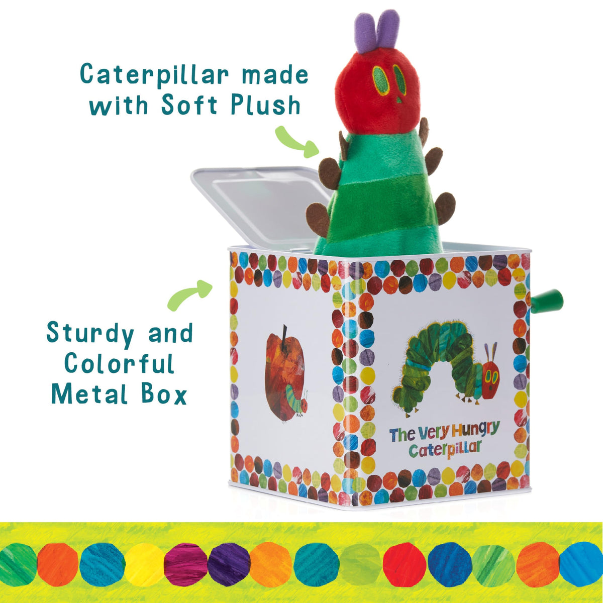 Kids Preferred baby-first toy gift-ready with bright Eric Carle artwork