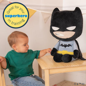Kids Preferred Batman plush crinkle feet add tactile play value