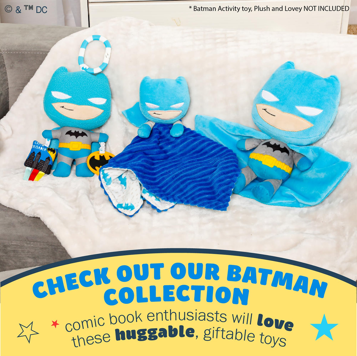 Kids Preferred Batman plush makes a great gift for young fans