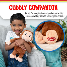 Kids Preferred Curious George cuddle toy adds nursery decor charm