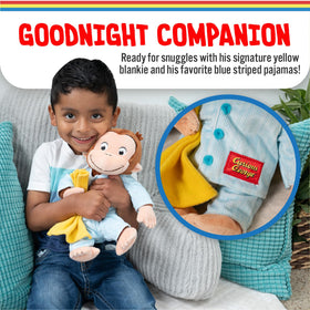Kids Preferred Curious George plush ready as travel companion on trips.