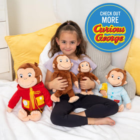 Kids Preferred Curious George soft monkey for play and learning fun