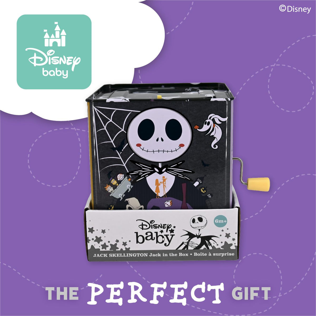 Jack-in-the-Box from Kids Preferred makes a Halloween-themed gift for babies and toddlers.