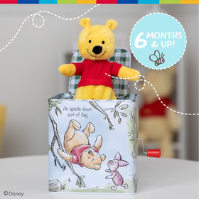 KIDS PREFERRED Winnie the Pooh jack-in-the-box music moment delights babies