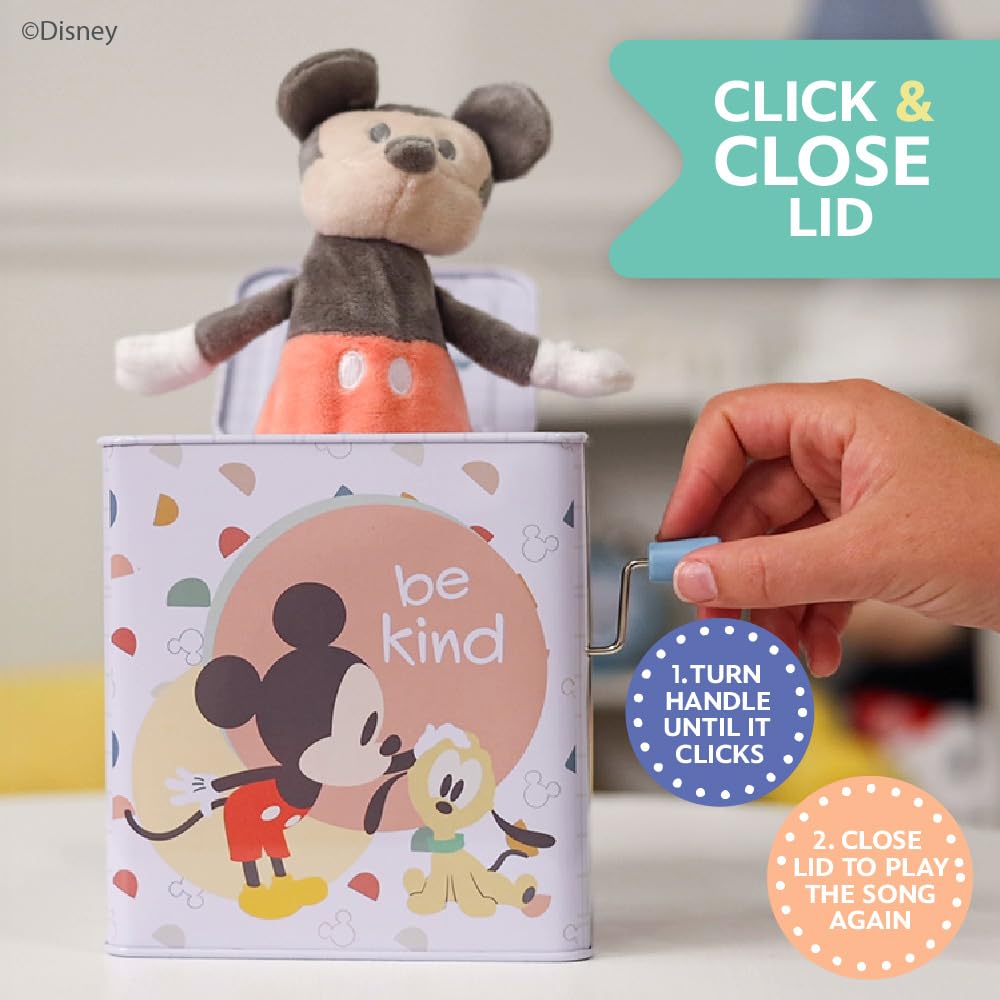 Kids Preferred Disney box artwork featuring Mickey inspires imaginative storytelling.
