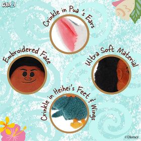 Maui plush by Kids Preferred ready for storytelling adventures on car trips