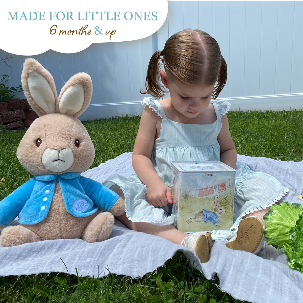 Durable metal body supports long-lasting use as a first toy.
