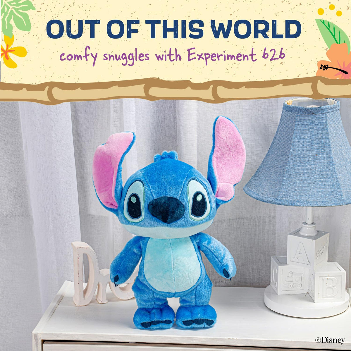 Kids Preferred Lilo & Stitch plush supports cozy storytelling and imaginative play.