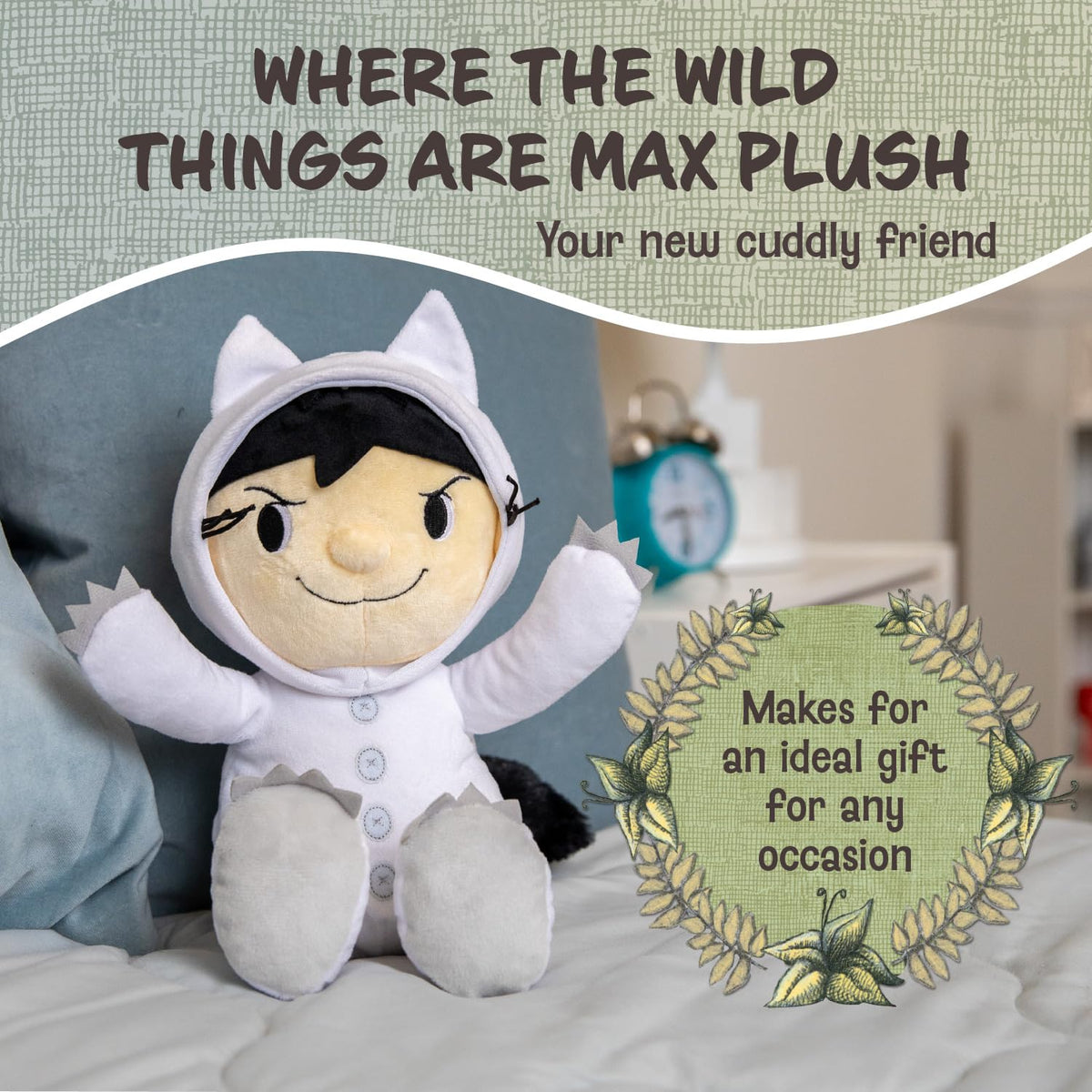 Kids Preferred Max plush crinkle feet for tactile play