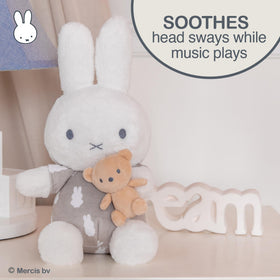 Kids Preferred Miffy Baby Keywind Musical in neutral colors for modern nurseries.