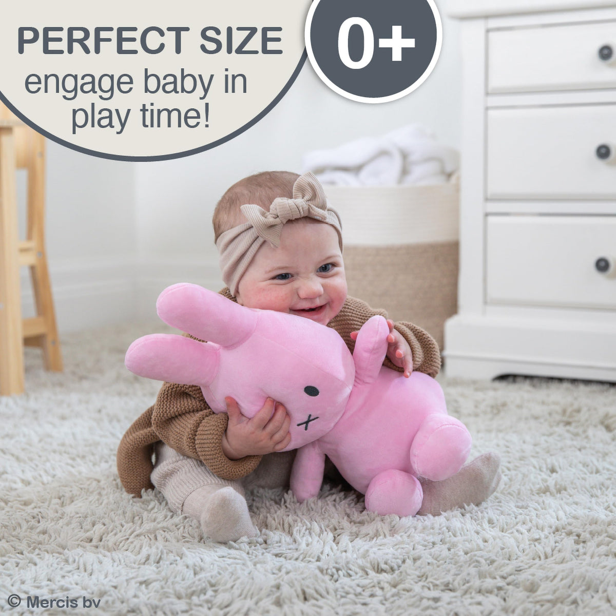 Kids Preferred Miffy gift-ready plush ideal for birthdays or baby showers