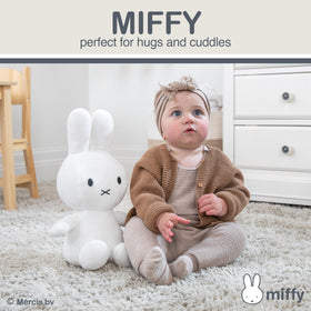 Kids Preferred Miffy plush close-up embroidery details
