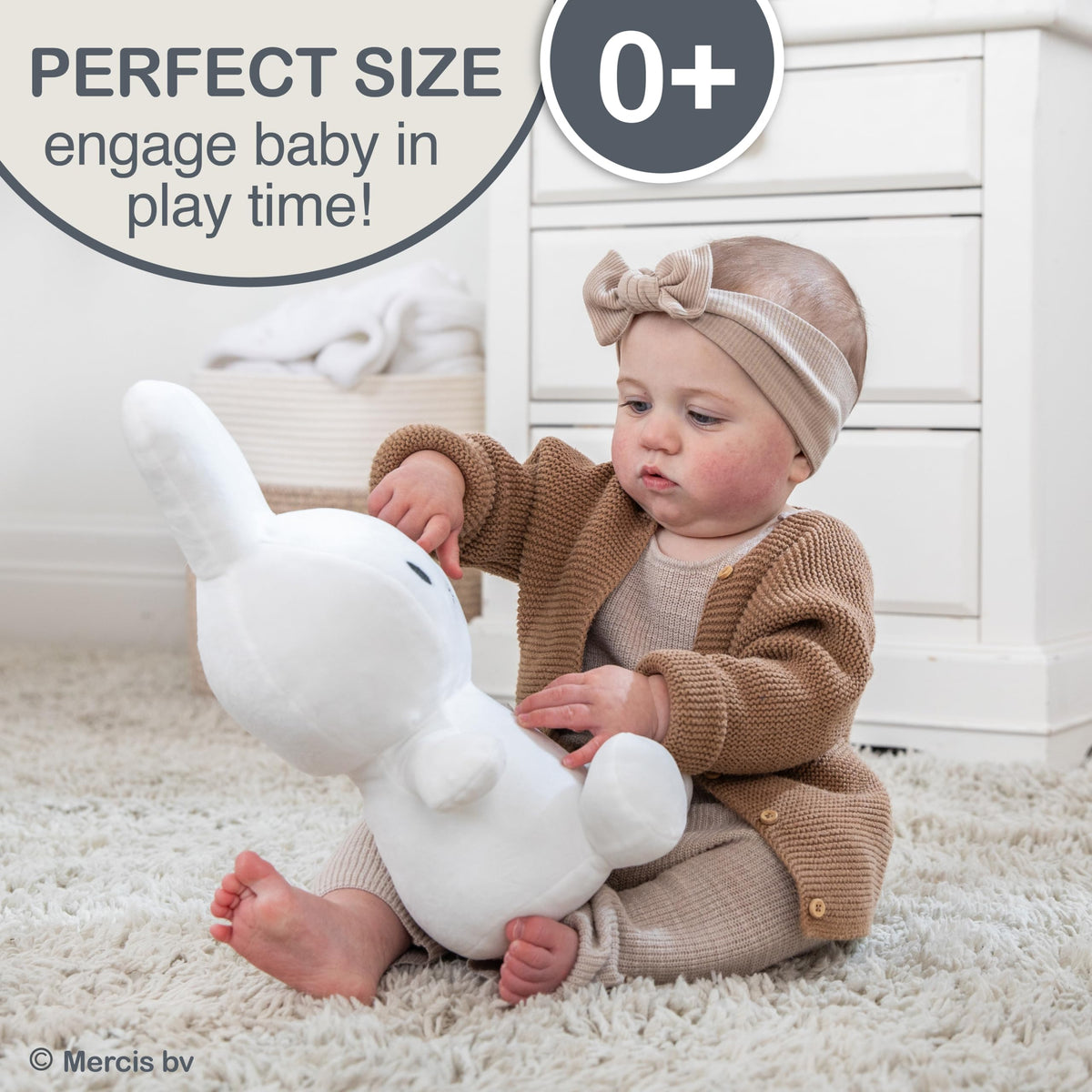 Kids Preferred Miffy plush ideal gift-ready for baby showers