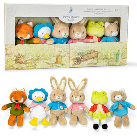 KIDS PREFERRED Peter Rabbit 9-inch plush, perfect cuddle buddy for nap time and imaginative play.