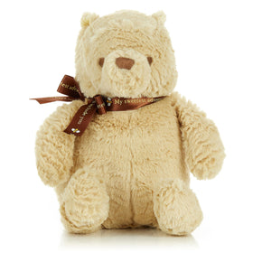 Kids Preferred Winnie the Pooh plush front view showing cuddly, comforting hug for nap time