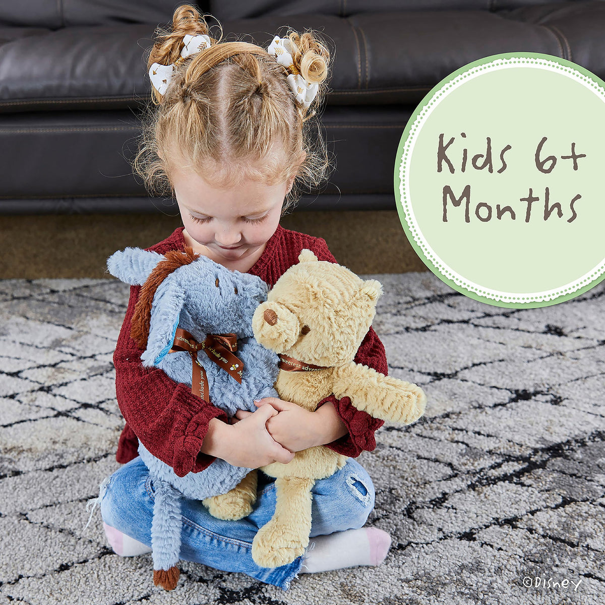 Kids Preferred Winnie the Pooh plush travel-ready design suited for car trips