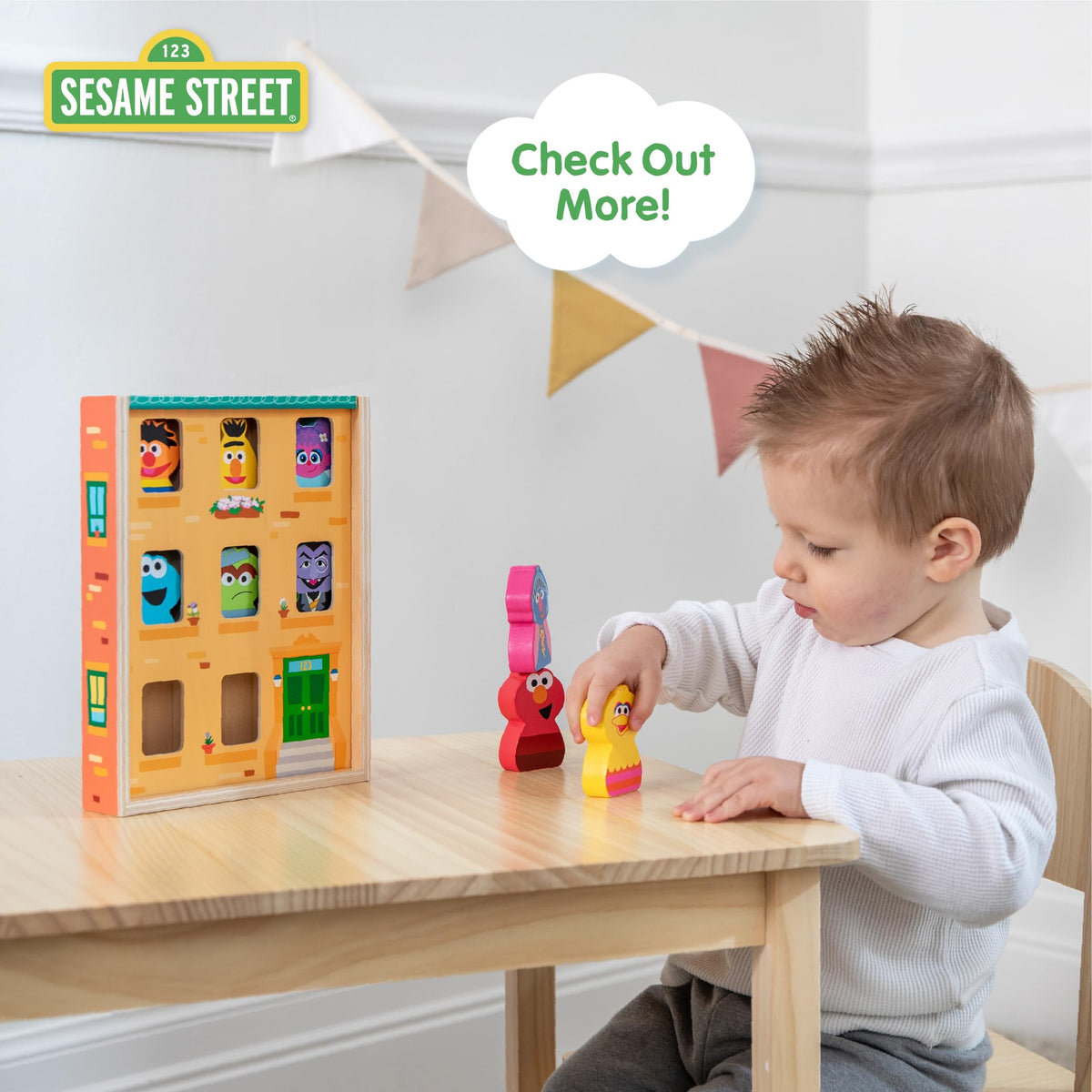 Child-friendly toolbox encourages imaginative play and cooperative fun.