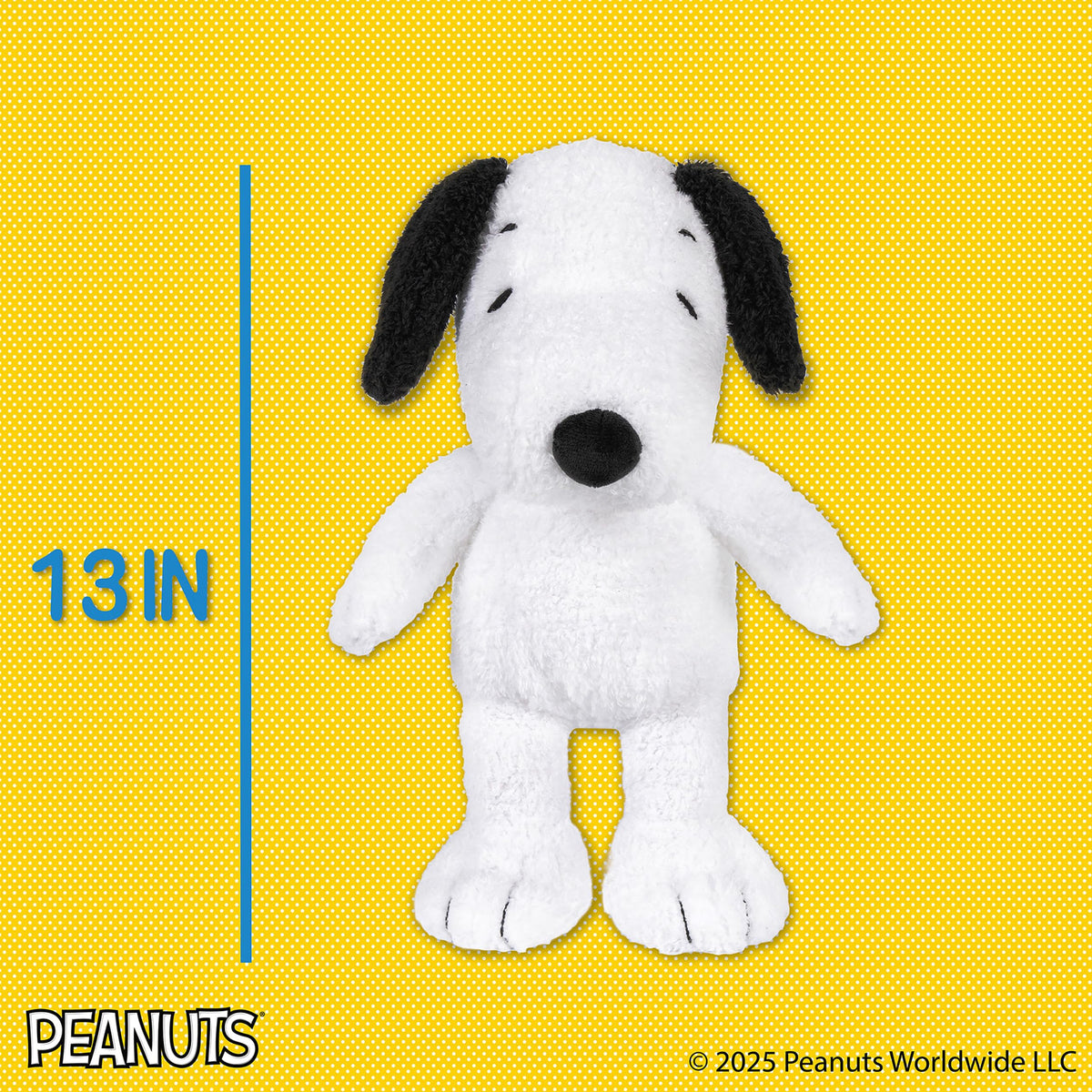 Kids Preferred Snoopy plush great for bedroom decor and cuddles.