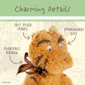 Kids Preferred Tigger plush decor ideal for nursery or playroom shelves.