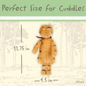Kids Preferred Disney Tigger plush featuring ribbon detail for a classic look.