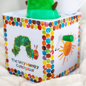 Kids Preferred Eric Carle caterpillar illustration on box for vivid storytelling visuals