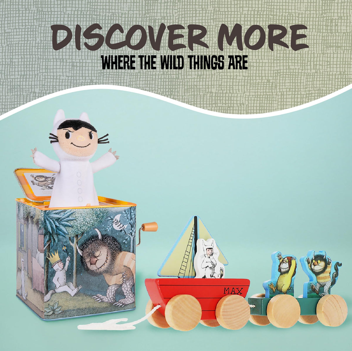 Kids Preferred plush characters with crinkle feet for interactive play