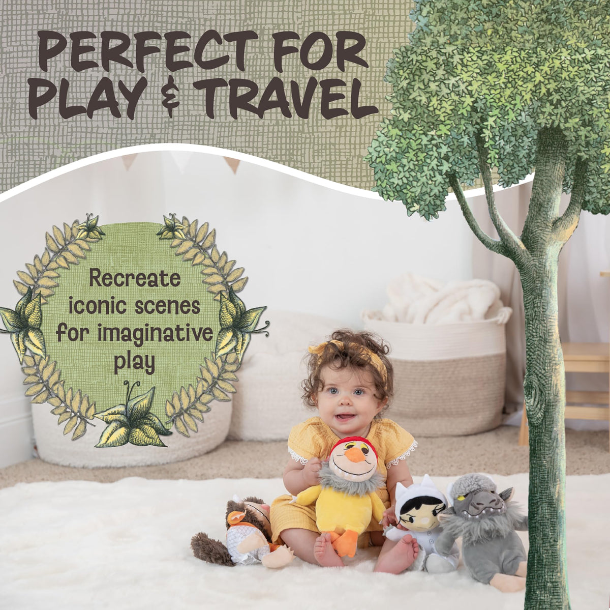 Kids Preferred four-piece plush set in keepsake story box