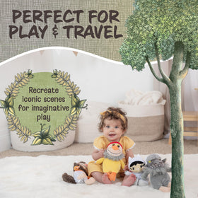 Kids Preferred four-piece plush set in keepsake story box