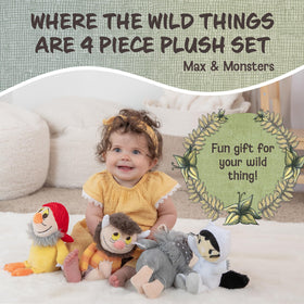 Kids Preferred Moishe plush with embroidered details for authentic play