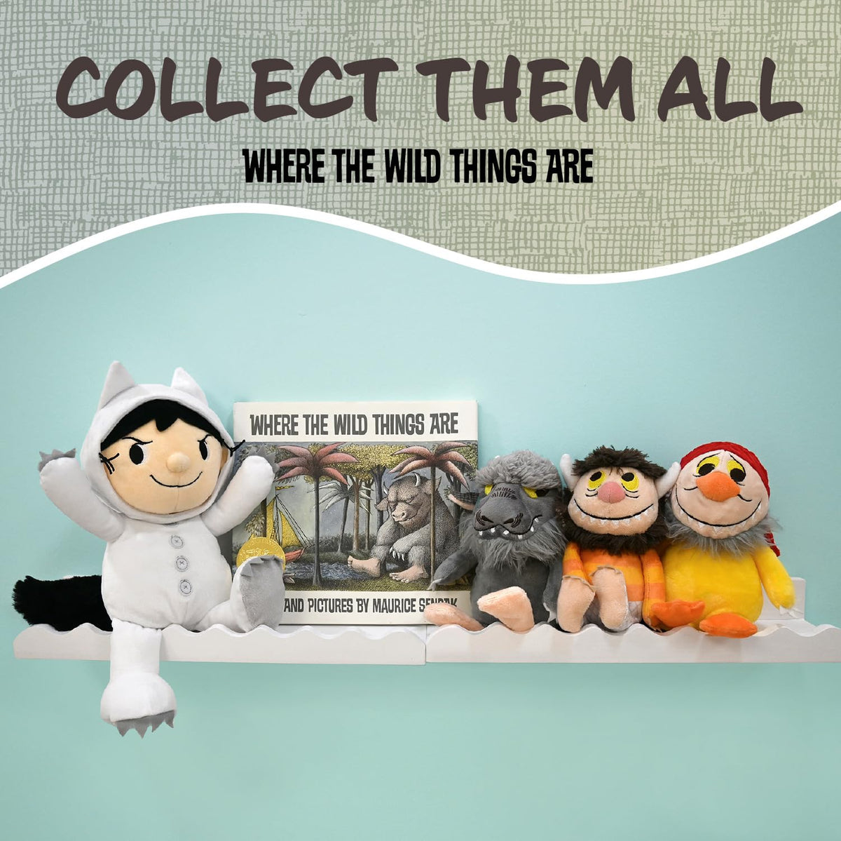 Kids Preferred Wild Things Max plush is a gift-ready keepsake