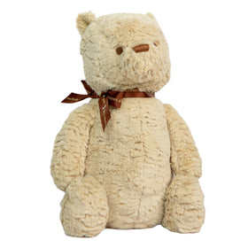 Kids Preferred Winnie the Pooh plush front view, ultra-soft cuddle buddy for naps and playtime.