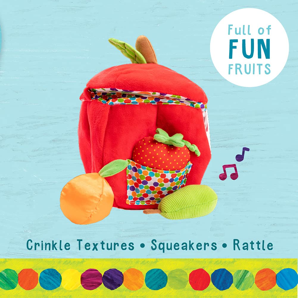 World of Eric Carle Caterpillar peek-through side adds interactive crawling fun.
