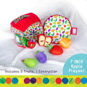 World of Eric Carle five fruit pieces with crinkle, squeak and jingle sounds.