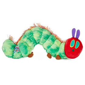 Eric Carle caterpillar buddy echoes the story’s journey from egg to butterfly.
