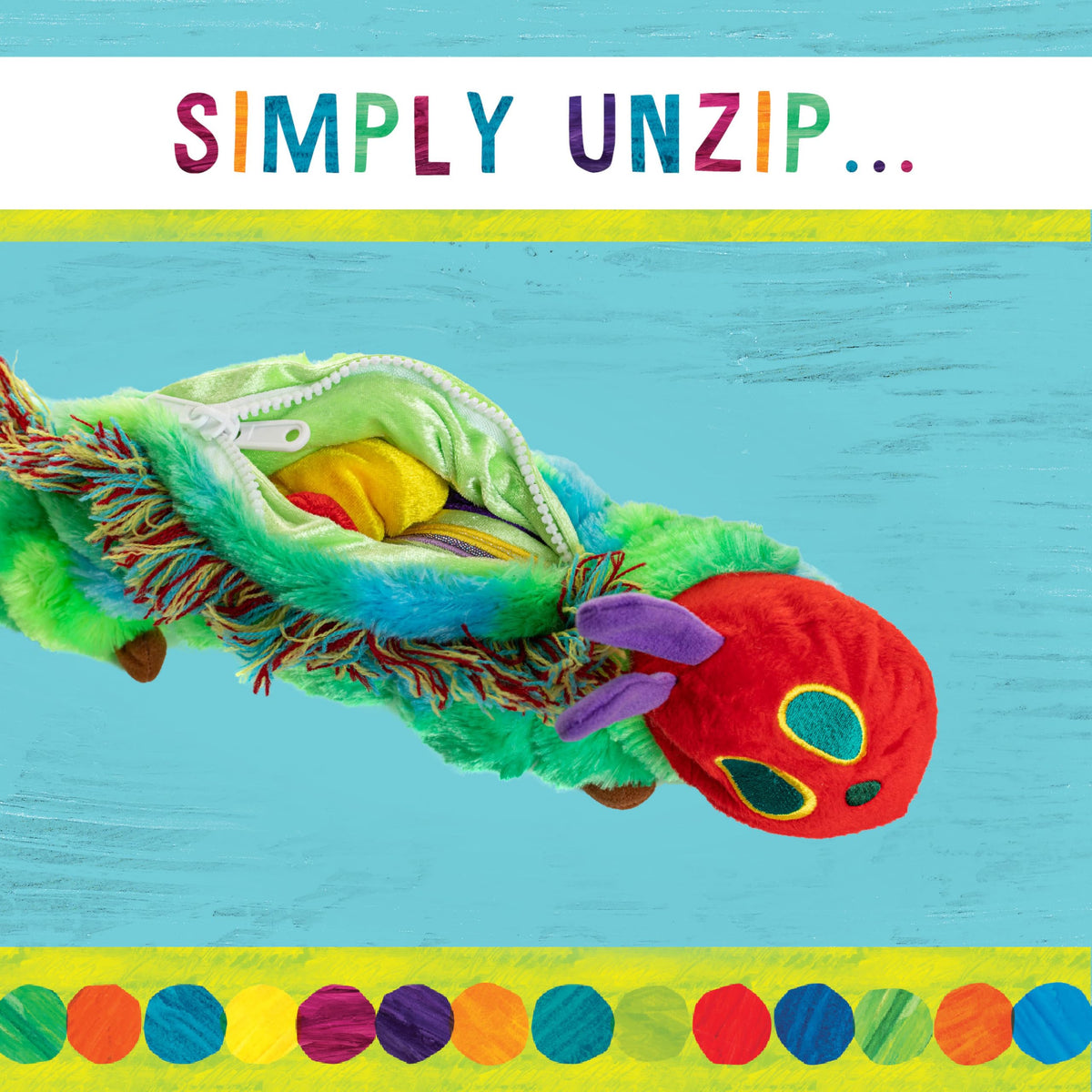 Kids Preferred World of Eric Carle unzips to reveal butterfly for interactive storytelling