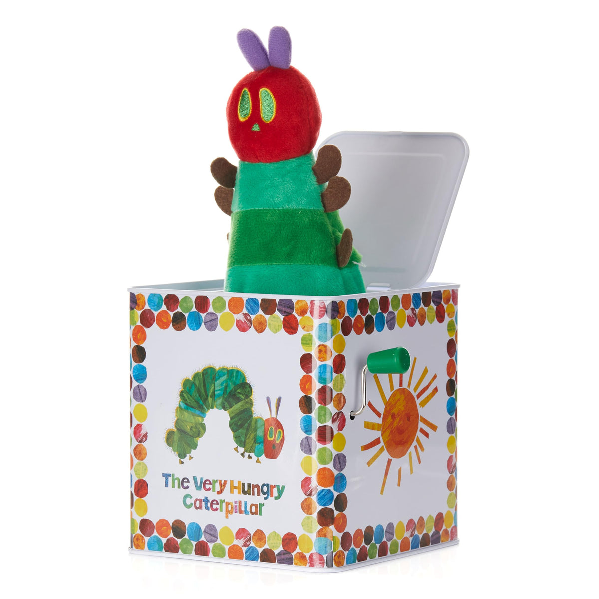 Kids Preferred World of Eric Carle Jack in the Box featuring Very Hungry Caterpillar design for imaginative play