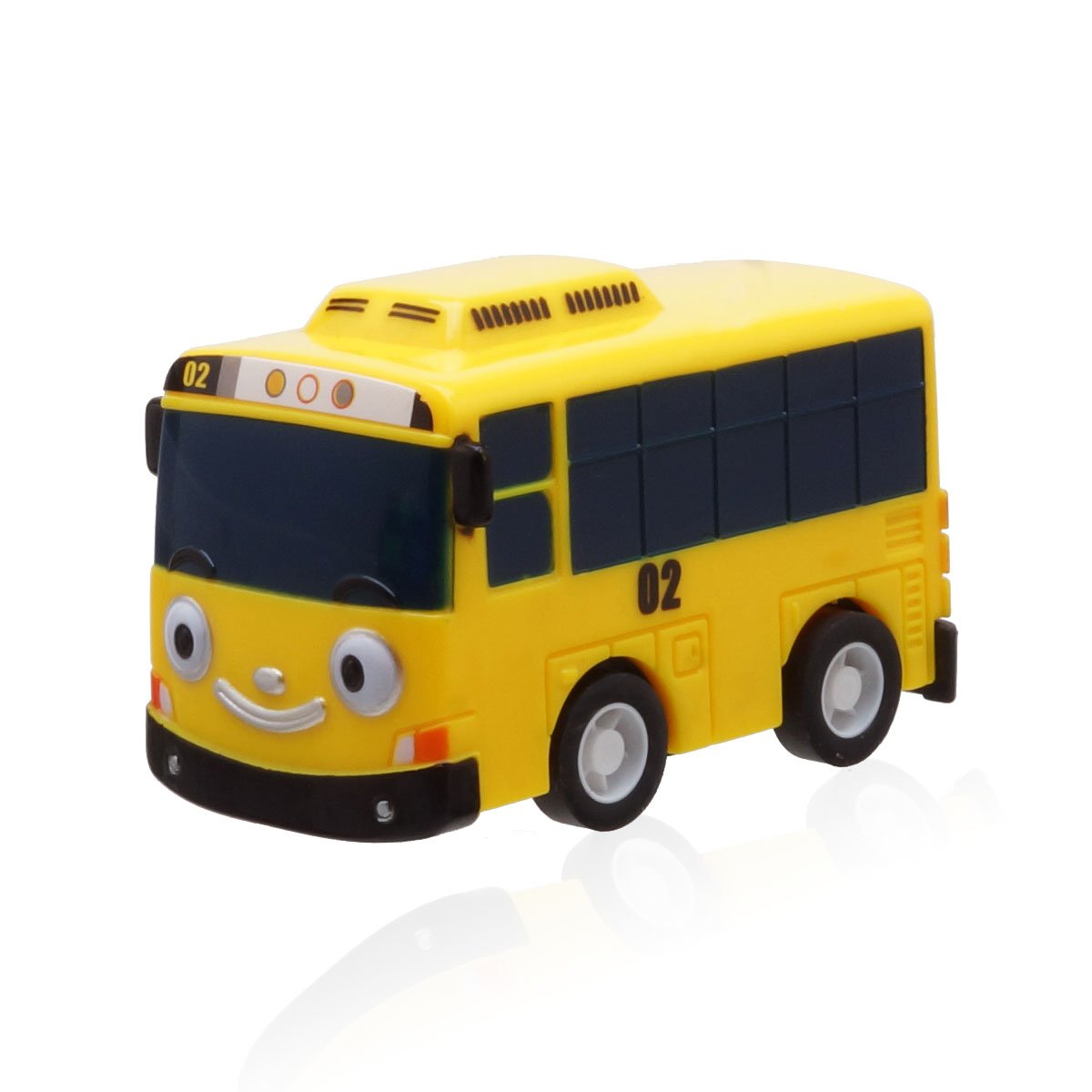 Kids racing Tayo play set boosts social interaction and motor skills.