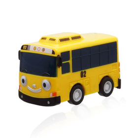 Kids racing Tayo play set boosts social interaction and motor skills.