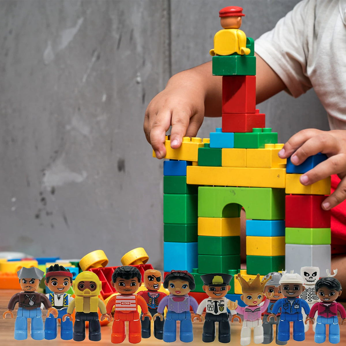 Kids Toys figures support early STEM and problem-solving through occupations