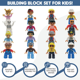 Kids Toys universal-compatibility figures fit most major brands for flexible play