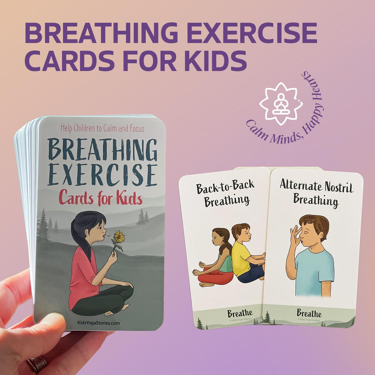 Kids Yoga Stories calm down corner kit promotes calm, focus, and body awareness