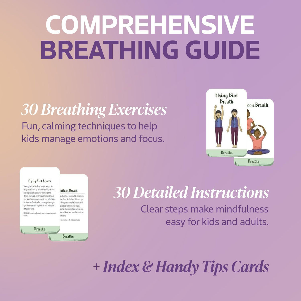 Kids Yoga Stories durable wipe-clean cards withstand daily classroom use