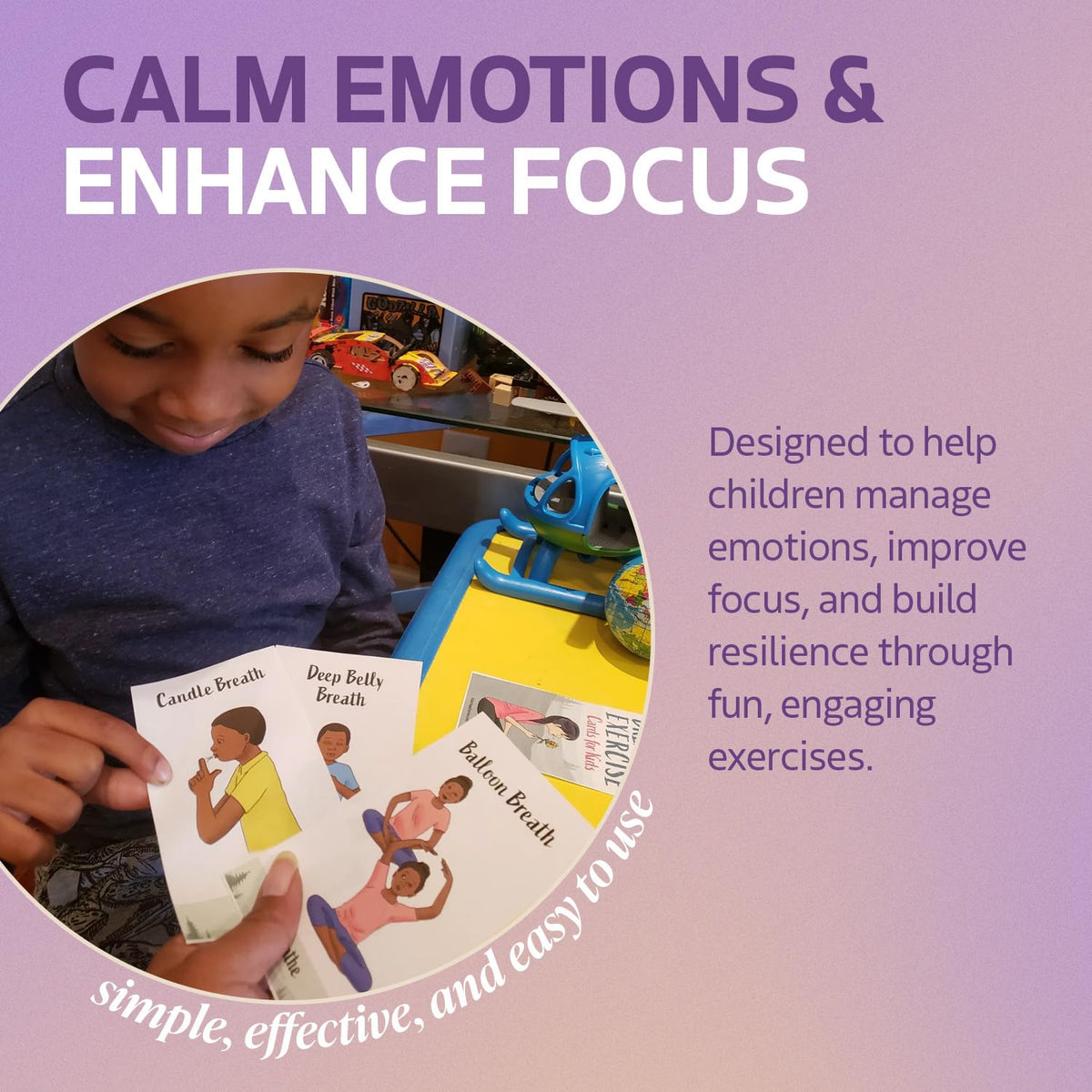 Kids Yoga Stories mindfulness teaching tips accompany cards for engaging lessons