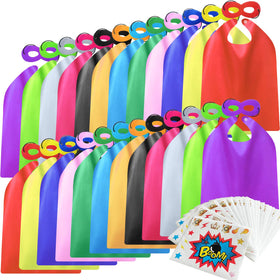 Kidsfere superhero cape in red for imaginative play and party dressing