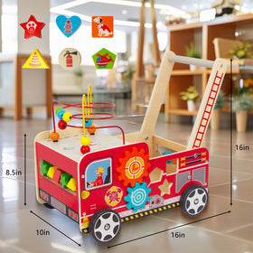 KIDS TOYLAND walker shows bright colors and patterns for curiosity